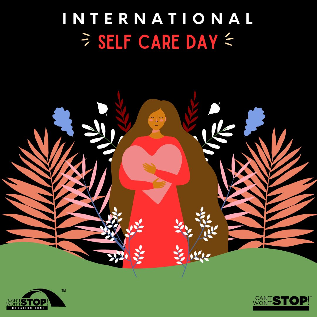 Today is #SelfCareDay — a reminder that rest is resistance, and taking care of ourselves is essential to sustaining the work we do.

Whether it's unplugging for a bit, moving your body, saying no, or doing absolutely nothing — self-care isn't a luxury, it's a necessity.