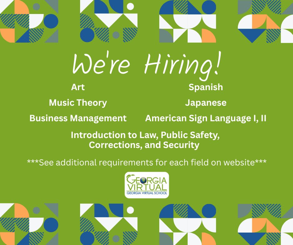 GA Virtual Learning tweet media