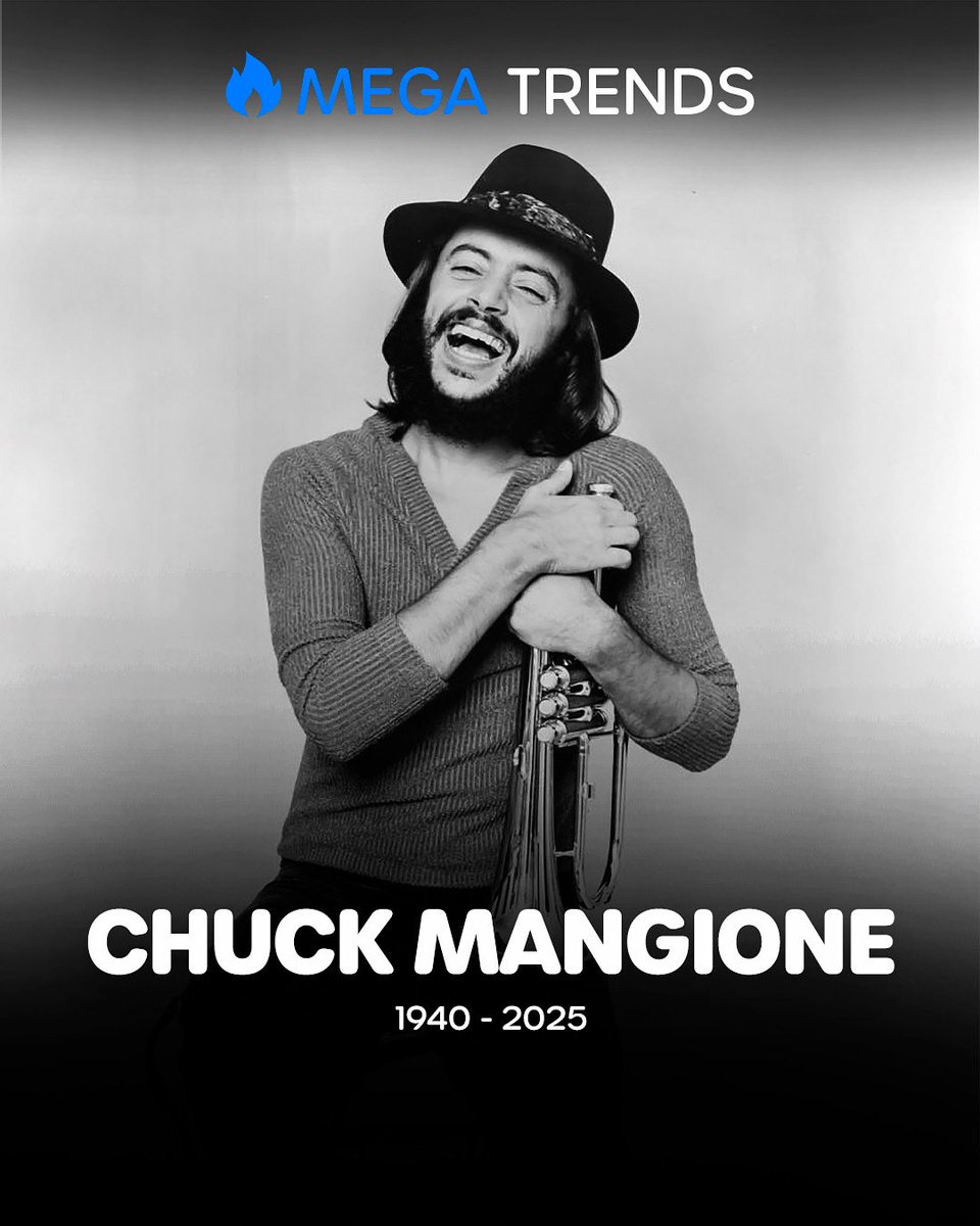 Megacable's tweet image. 🎺 Hoy suena más fuerte el eco de su música. Chuck Mangione nos deja un legado inmenso de melodías que emocionan y perduran.