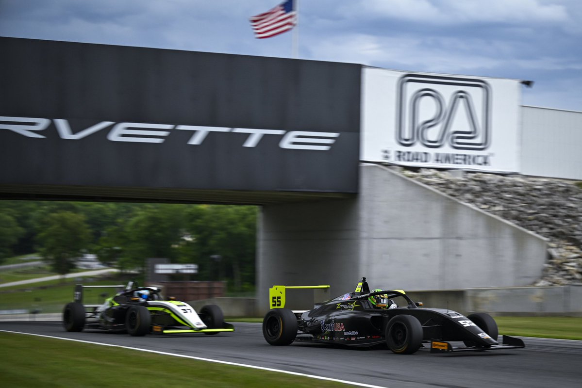 USFJuniors's tweet image. The Juniors have arrived at Road America and are dialed in for Qualifying! Let’s see who rises to the top 🏁
#USFPro #INDYCAR #Motorsports