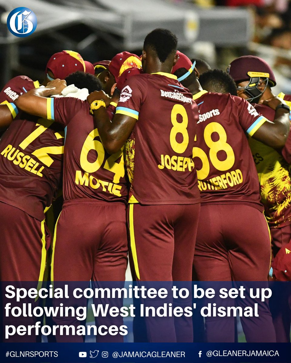 JamaicaGleaner's tweet image. The CARICOM Prime Ministerial Sub-Committee on Cricket is to establish a special committee of diverse stakeholders to address what it describes as a "moment of reckoning" following the West Indies Cricket team's recent dismal performances.
Read more: jamaica-gleaner.com/article/sports…