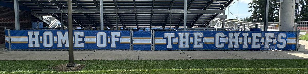 CoachH11's tweet image. New windscreen on the backside of the stadium!