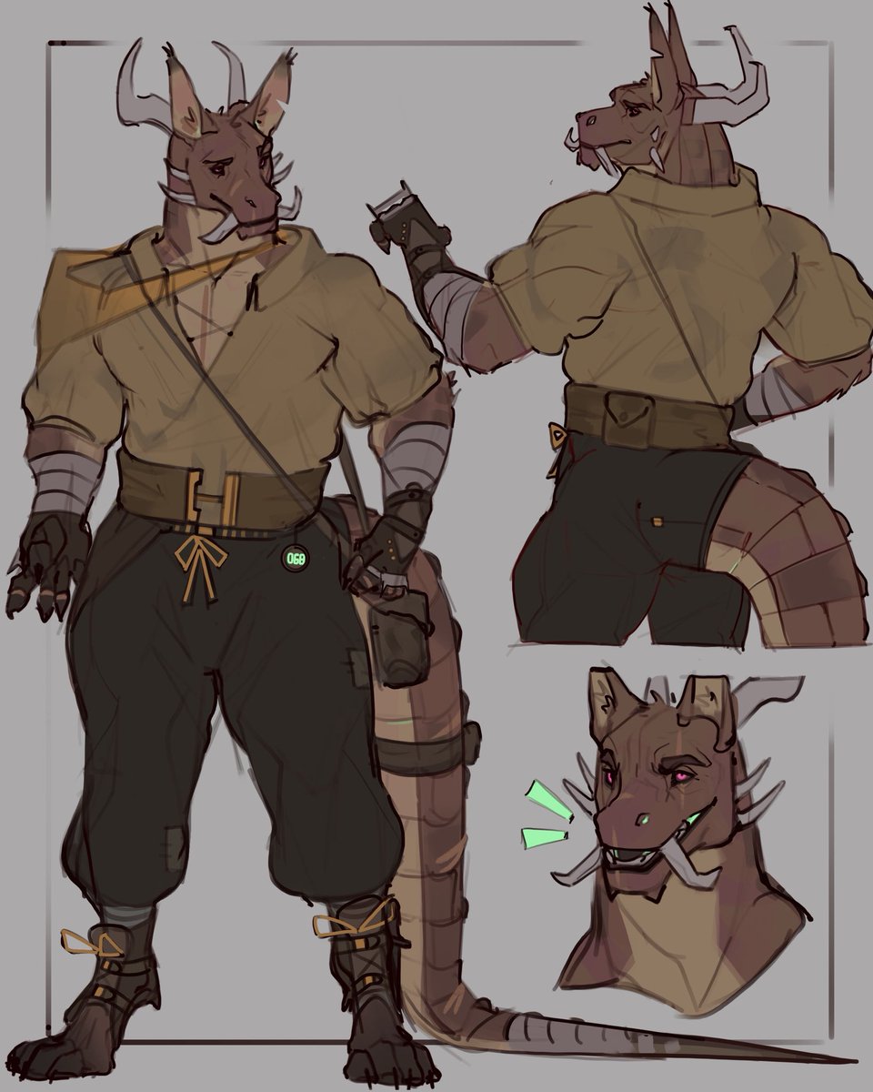 The big boi himself Sobek! 🐊💪 (nood up on P🅰️🌲🔛)