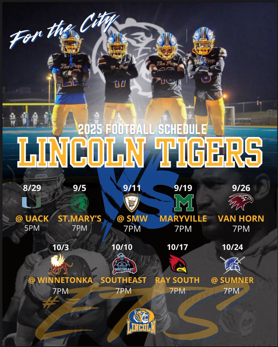 LCPAFootball's tweet image. 36 days 🐅🏈

#ETS
#WelcometoTheJungle
#ForTheCity