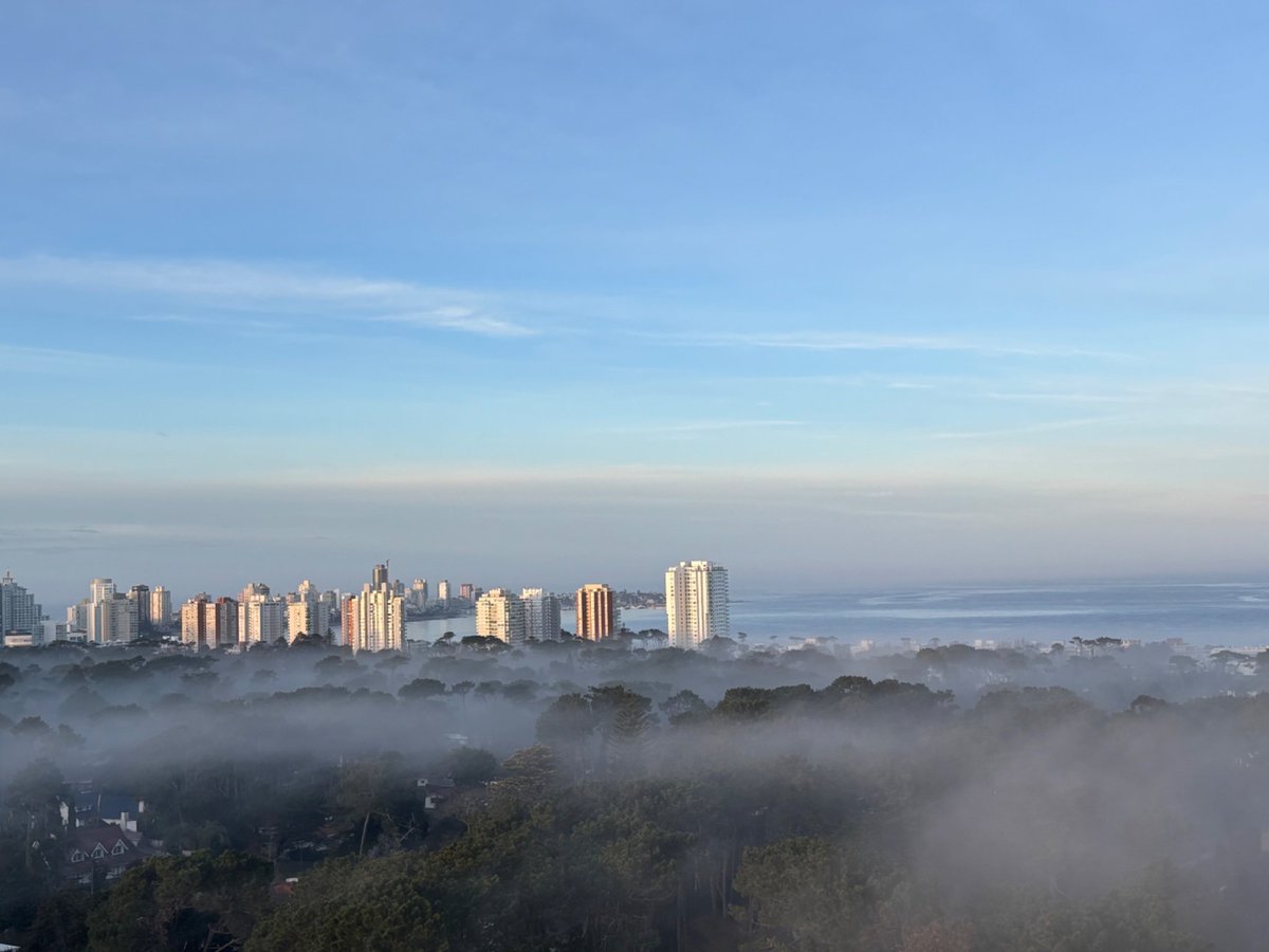 Punta del Este Sol (@puntadelestes) on Twitter photo Postal INVERNAL: Niebla disipándose hoy. La foto la publica <a href="/uklatinamerica/">Gaby Castro-Fontoura</a> 👏 👏
#TeamInvierno en #PuntadelEste #Uruguay 🇺🇾 🌥️ 🌊🧣🧦☃️ ❄️ Postal INVERNAL: Niebla disipándose hoy. La foto la publica <a href="/uklatinamerica/">Gaby Castro-Fontoura</a> 👏 👏
#TeamInvierno en #PuntadelEste #Uruguay 🇺🇾 🌥️ 🌊🧣🧦☃️ ❄️