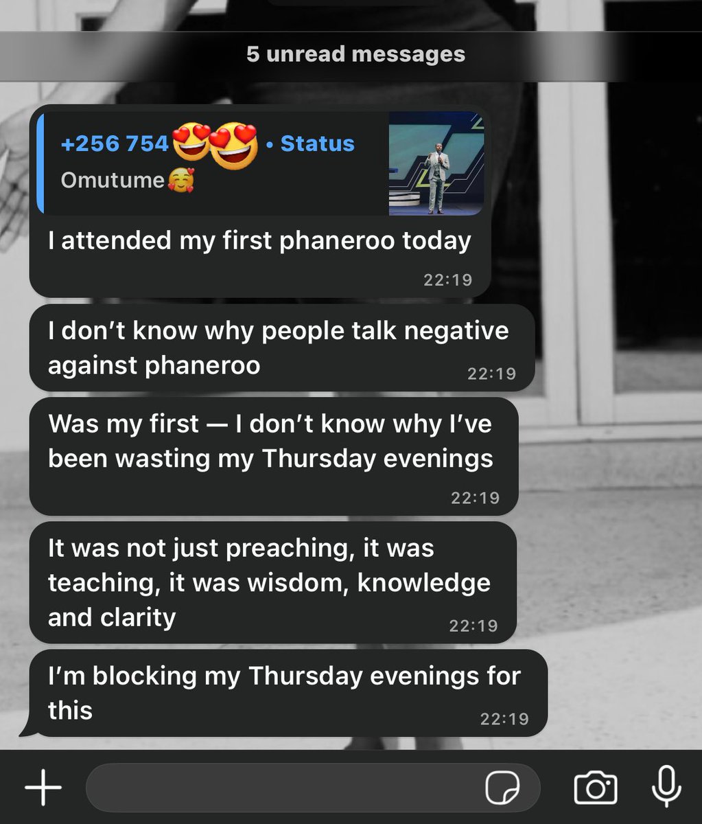 MulungiEst7's tweet image. Phaneroo is changing the world !

Thank you Ap. Grace Lubega🥺🥰