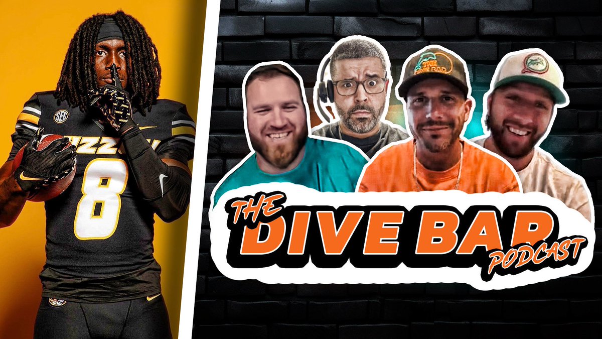 🚨 NEW EPISODE 🚨

Dolphins Rookie Running Back Nate Noel joined <a href="/TheDiveBarPod/">The Dive Bar Podcast 🐬🥃</a> for lunch. Check it out ‼️🍿

youtube.com/live/E8bon4JIo…