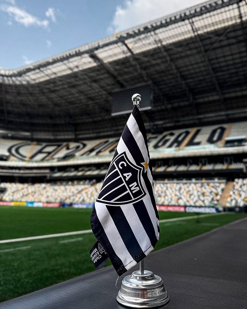 Atletico's tweet image. Tudo pronto para o reencontro com a Massa em casa! 🖤🤍