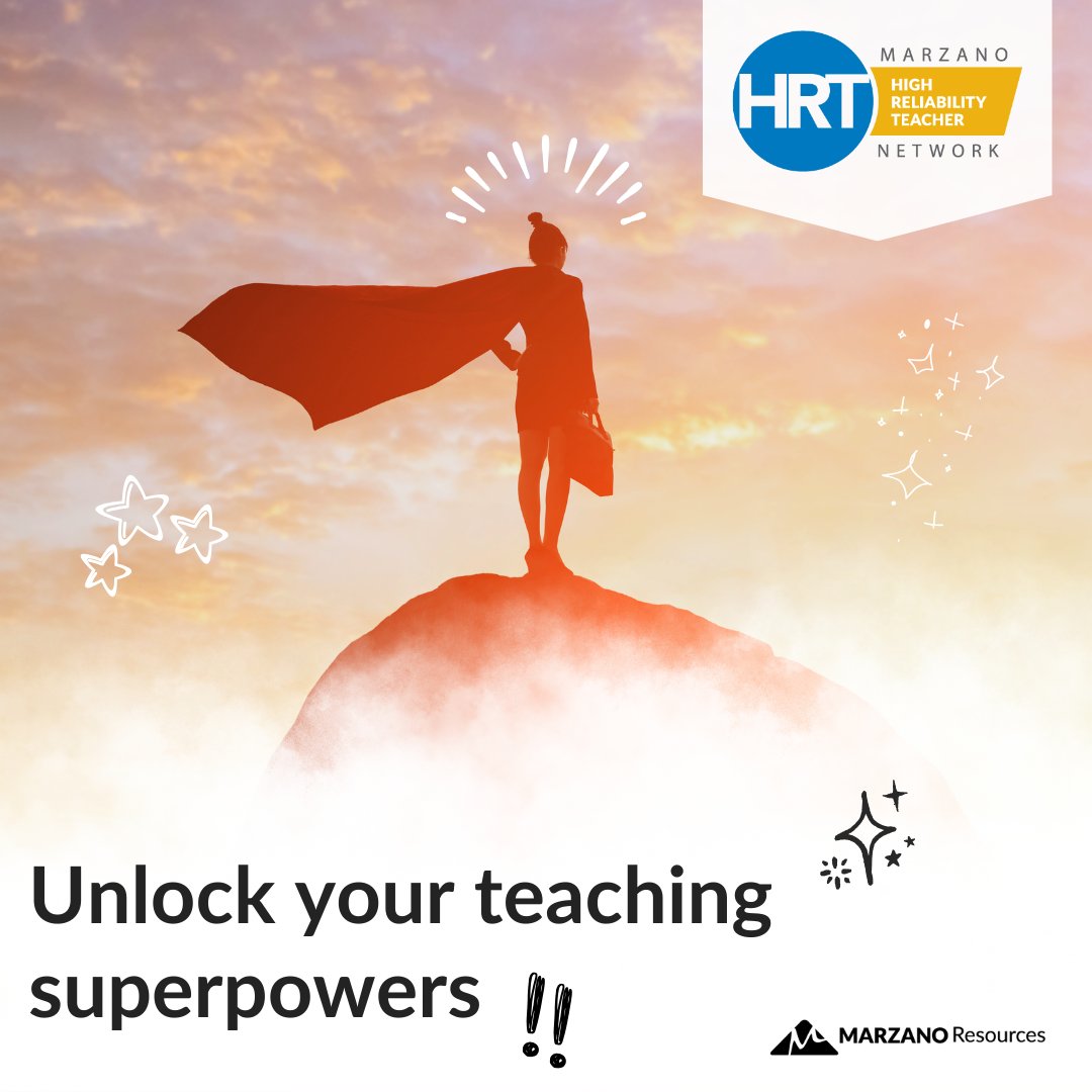 Grow your teaching superpowers! 🦸 The #HighReliabilityTeacher program empowers educators to grow professionally, improve student achievement, and expand their career opportunities. 🌟

Get started ➡️ bit.ly/3vLjr8G

#EffectiveTeaching #ProfessionalLearning