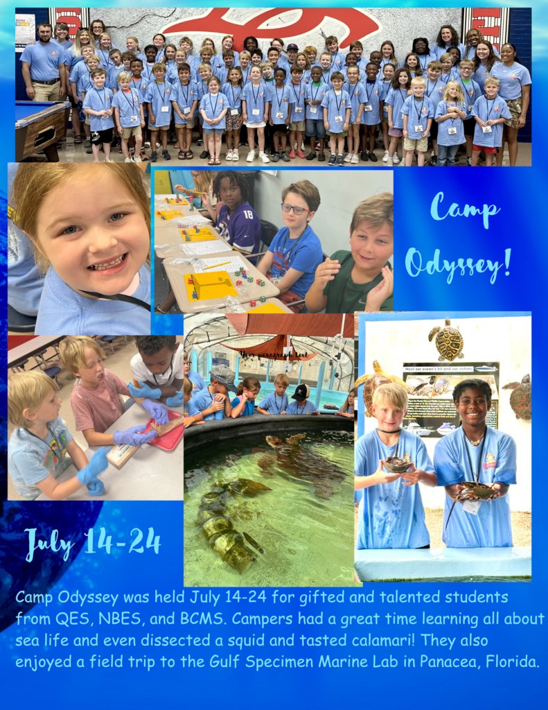 Camp Odyssey campers learned all about ocean life!