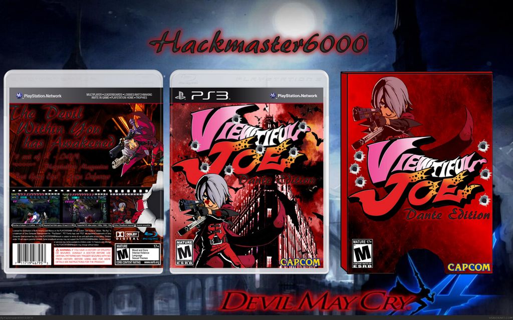 vgboxartdaily's tweet image. Game: Viewtiful Joe : Dante Edition
Console: PlayStation 3
Created by: Hackmaster6000
Uploaded on: May 28th, 2010