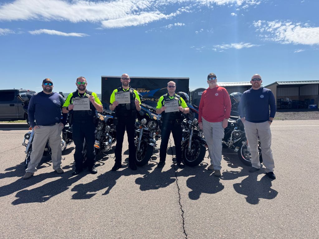 dcsheriff's tweet image. Help us welcome the three newest members of the DCSO's Traffic Team!
After conquering an intense 80-hour motorcycle training course, packed with tight turns, emergency braking, and precision maneuvers, these three deputies have officially earned their Motor Wings.
Under the…