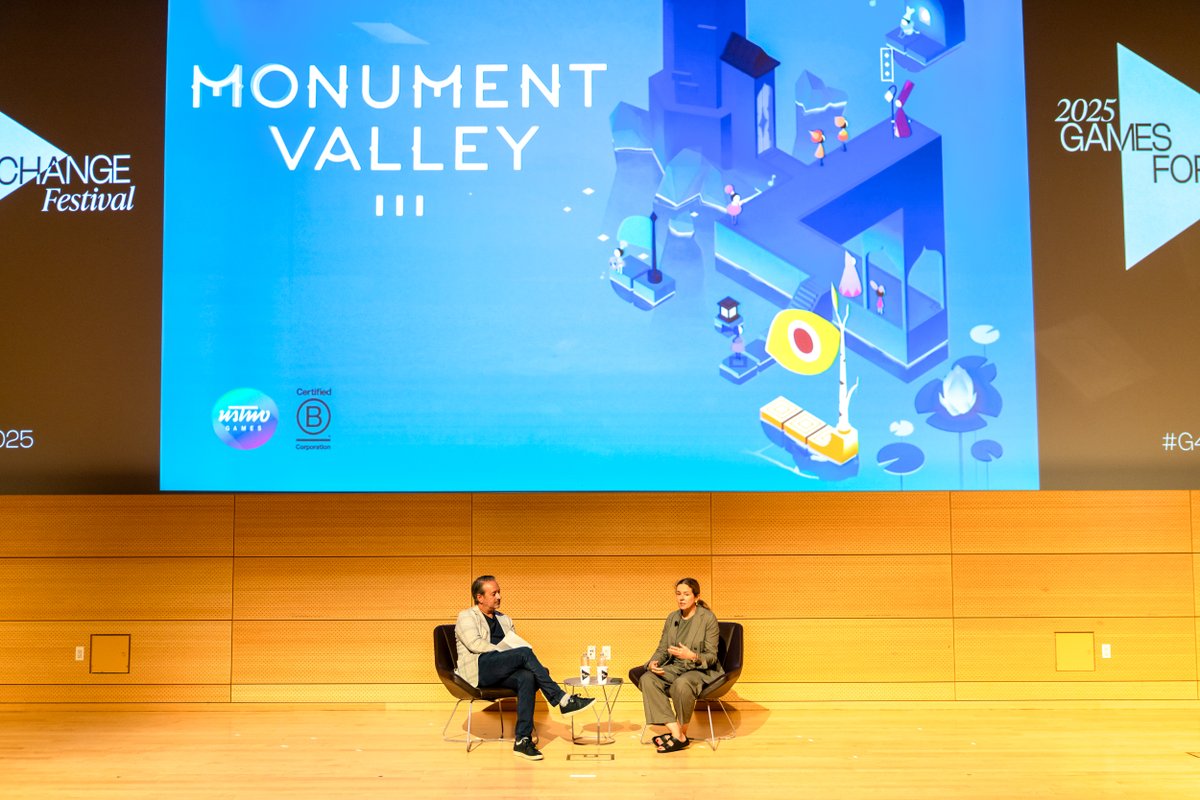 G4C's tweet image. 🎬 Our #G4C2025 main stage talks are now live on YouTube!
Whether you missed the Festival or just want to relive the magic, you can now watch them anytime, anywhere.
Stay tuned for more & enjoy the deep dive.
Watch here: youtube.com/@GamesForChang…