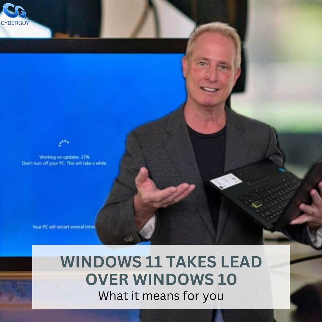 cyberguy's tweet image. Windows 11 adoption is slow, with millions still on Windows 10, but support is ending, upgrades are blocked for many, and cyber threats are rising fast. Time to make a move?
Learn more here: cyberguy.com/windows/window…
#Windows11 #Windows10 #CyberSecurity