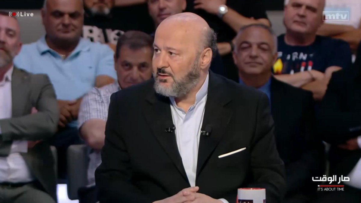 الرياشي لـmtv: ما أن يتم سحب سلاح حزب الله حتى تتدفق الاموال إلى لبنان والسعودية ستكون في مقدّمة الدول التي ستعمل على إعادة إعمار جنوب لبنان 

<a href="/MelhemRiachy/">Melhem Riachy</a>

<a href="/sarelwa2et/">صار الوقت</a>
 
#صار_الوقت