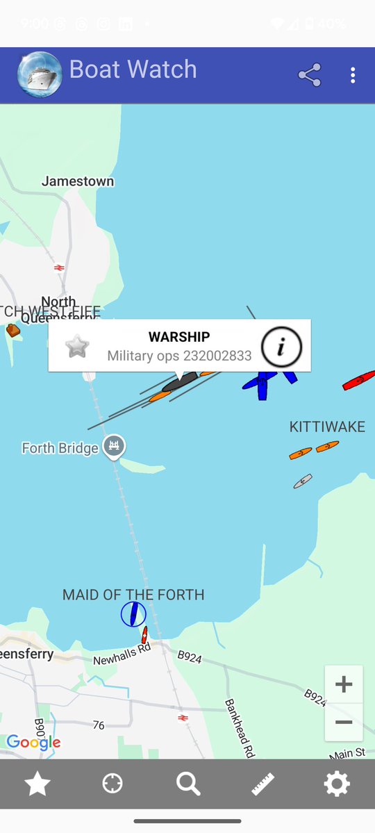 TheForthBridges's tweet image. Here she comes! Welcome back @HMSQNLZ