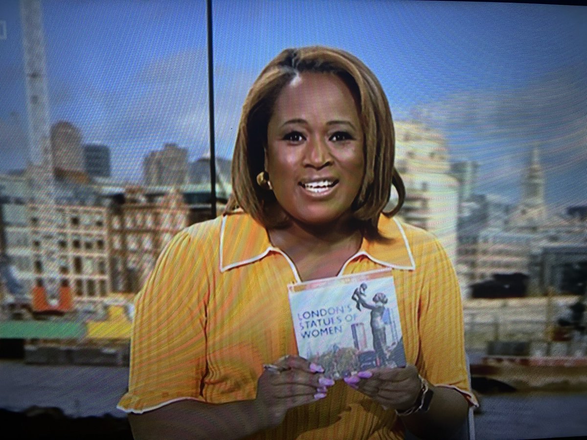 timpeters2911's tweet photo. Great to see Juliet Rix on ITV talking about her new book London’s Statues of Women (that I designed, coincidentally). Fascinating read. Well done Juliet (and me!?!). Available now. #londonsstatuesofwomen @julietrix1 #londonstatues #womenstatues
@SafehavenbookUK https://t.co/4zxDMSWdua