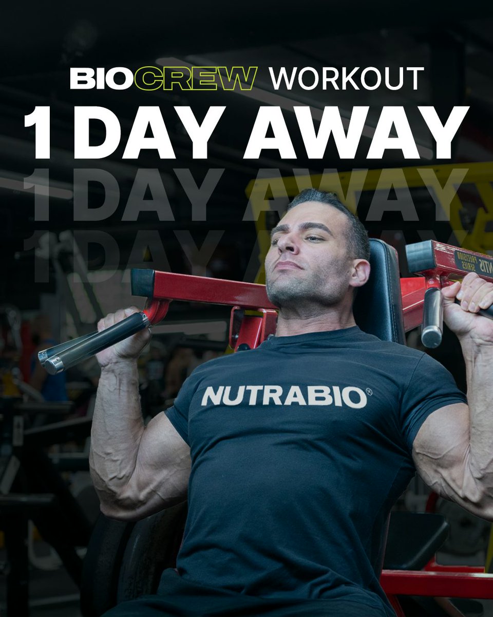 One day away 💪 Huge shoutout to @gymoutlaws! Cannot wait to see y'all there.
Who is hyped?