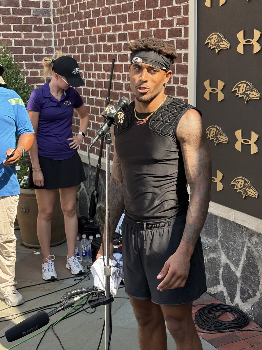ryanmink's tweet image. Jaire Alwxander on joining the Ravens: “I’m in love. … I’m in the right place.”