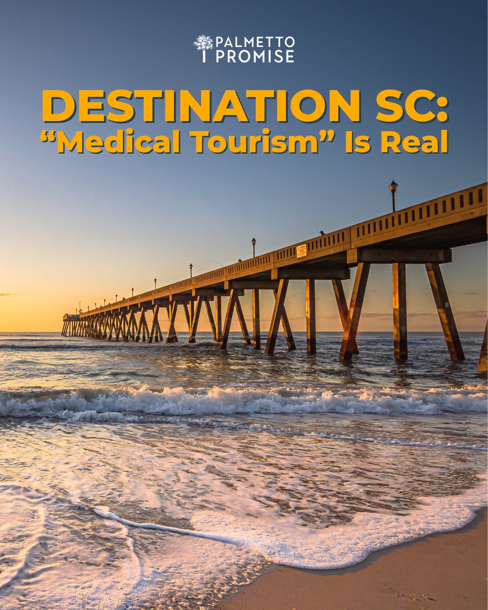 PalmettoPromise's tweet image. In a country where charging patients $4k for Tylenol is not uncommon, SC is becoming a respite for those who want more for their money. Why? Repealed Certificate of Need.
With CON gone, tourism areas could soon be meccas for medical care. Read more: palmettopromise.org/destination-sc…