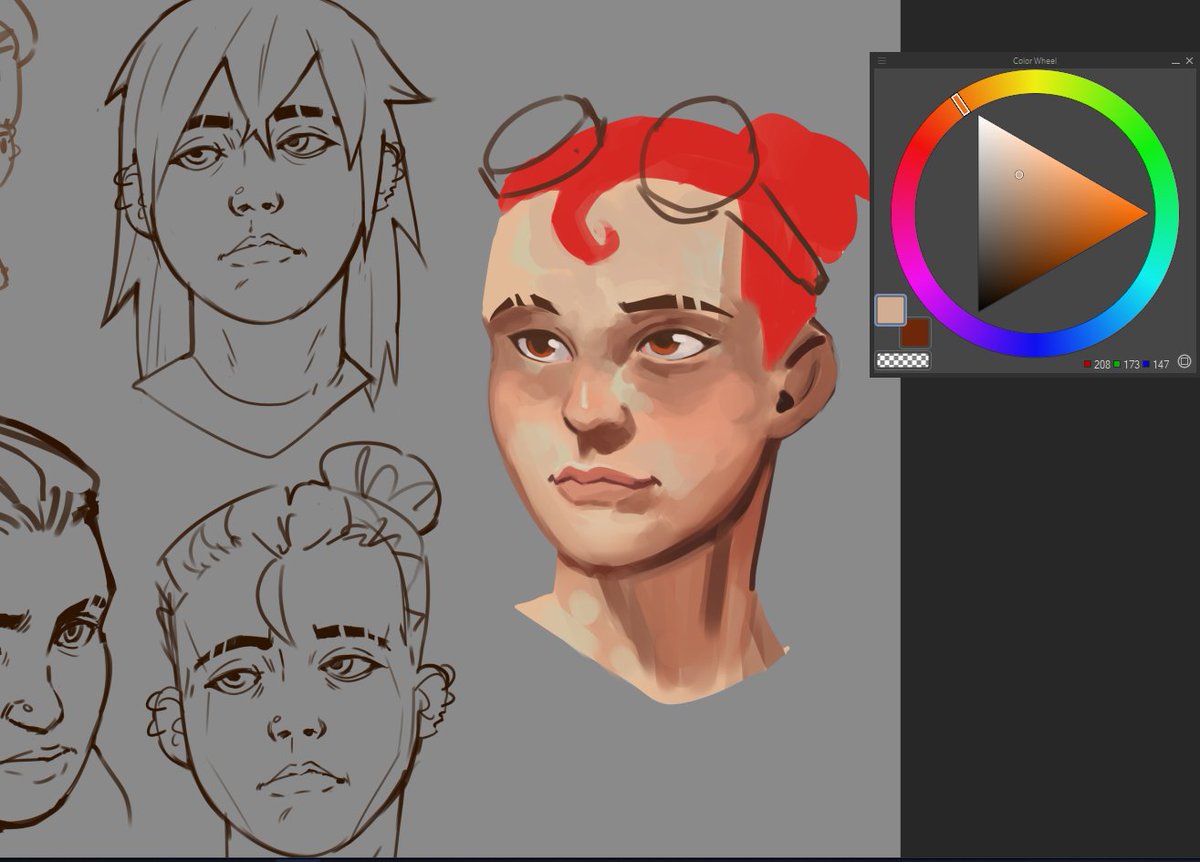 madebymahz's tweet photo. trying to get my confidence back. (wip) https://t.co/NFWR0glKE7