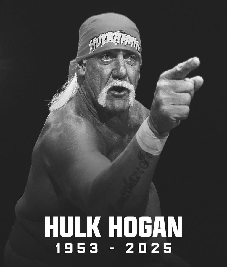 Hulk Hogan, forever a WWE legend.

Rest easy, brother ❤️