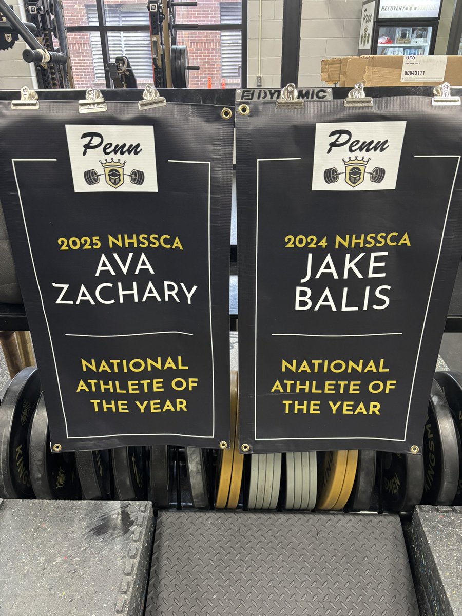 PennStrength's tweet image. 2 NEW ADDITIONS TO GO ABOVE OUR ATHLETIC PERFORMANCE STANDARD BOARD in the @culvers ATHLETIC PERFORMANCE VETERAN WEIGHTROOM! #ProudCoach
