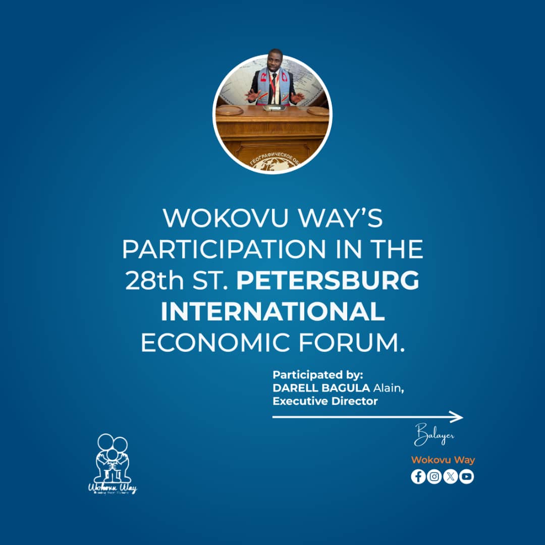 wokovuwayNGO's tweet photo. #SPIEF25 Debrief
Following his active participation in the 28th St. Petersburg International Economic Forum, our Executive Director, @albagula will be sharing key lessons, connections, and insights gained to inspire and strengthen community resilience in crisis-affected areas. https://t.co/uROBmdbqzu
