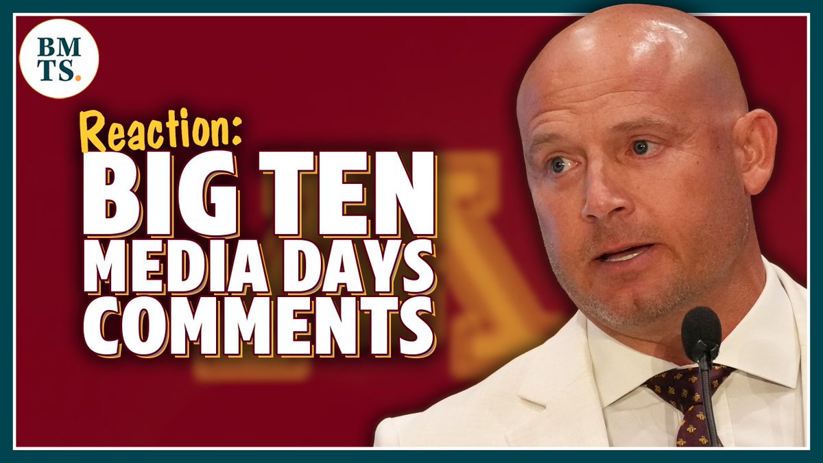 TonyLiebert's tweet image. NEW @BMTNSports video: We&apos;re through the peak of talking szn, so let&apos;s react!

🐿️Brosmer/Lindsey development
🐿️Lindsey/Perich friendship
🐿️Delusional CFP hopes
🐿️Perich offensive role
🐿️And more... 👇

📹FULL VIDEO: youtube.com/watch?v=MlYJI8…