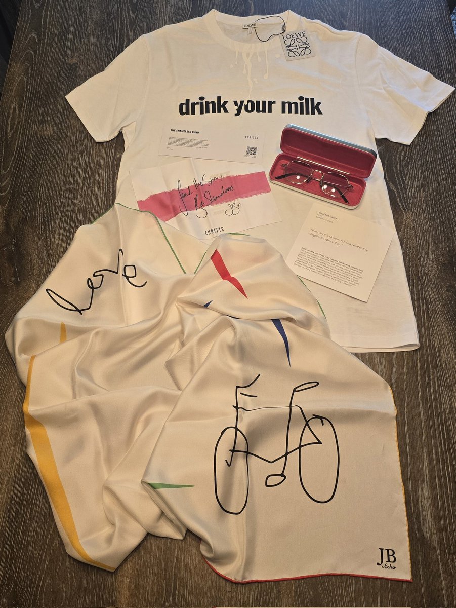 starsailor1234's tweet photo. Owning a figurative piece of #JonathanBailey (his creativity and caring)--in literal pieces of his own designs and imagination--hits differently than owning pieces of who he portrays on the screen and on the stage! 😭🫶
#lgbtq+🏳️🌈 #DrinkYourMilk #BeShameless #SluttyLittleGlasses https://t.co/A3VQmN3fjI