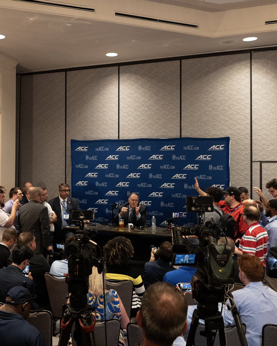 UNCFootball's tweet photo. #ACCKickoff ✅ https://t.co/gZWp5ZNhMs