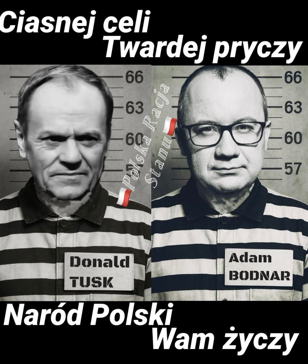 Marcin Hałas (@marcinhalas2) on Twitter photo <a href="/Adbodnar/">Adam Bodnar</a> <a href="/donaldtusk/">Donald Tusk</a> Tęczowy siepaczu (nie) sprawiedliwości <a href="/Adbodnar/">Adam Bodnar</a>🏳️🌈 zostałeś szmatą <a href="/donaldtusk/">Donald Tusk</a>🇩🇪 niepotrzebną porzucił. Swoje urzędowanie rozpocząłeś od zdjęcia Świętego Znaku Krzyża✝️ wtedy już przegrałeś. Za permanentne łamanie obowiązującego prawa i Konstytucji RP🇵🇱 będziesz SIEDZIAŁ. <a href="/Adbodnar/">Adam Bodnar</a> <a href="/donaldtusk/">Donald Tusk</a> Tęczowy siepaczu (nie) sprawiedliwości <a href="/Adbodnar/">Adam Bodnar</a>🏳️🌈 zostałeś szmatą <a href="/donaldtusk/">Donald Tusk</a>🇩🇪 niepotrzebną porzucił. Swoje urzędowanie rozpocząłeś od zdjęcia Świętego Znaku Krzyża✝️ wtedy już przegrałeś. Za permanentne łamanie obowiązującego prawa i Konstytucji RP🇵🇱 będziesz SIEDZIAŁ.