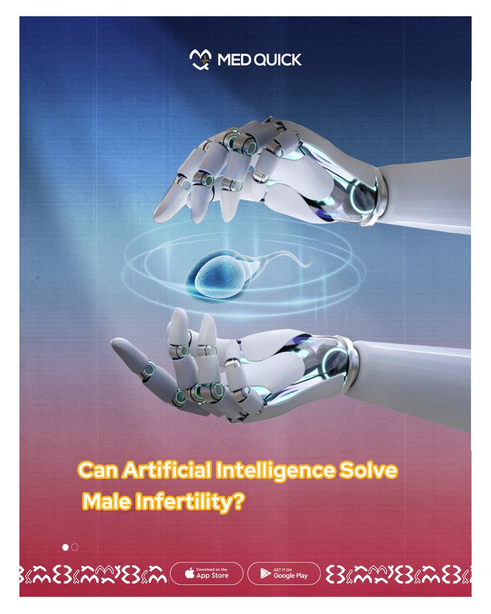 quick8525's tweet photo. AI turns infertility into hope! 🤖🌟
تقنية STAR تعثر على النُطفة “الخفية” وتحوّل العقم إلى أمل!
📲 Get #MedQuick | حمّل تطبيق #ميدكويك
https://t.co/ag2nWyGowS https://t.co/L4MwqRvTkI