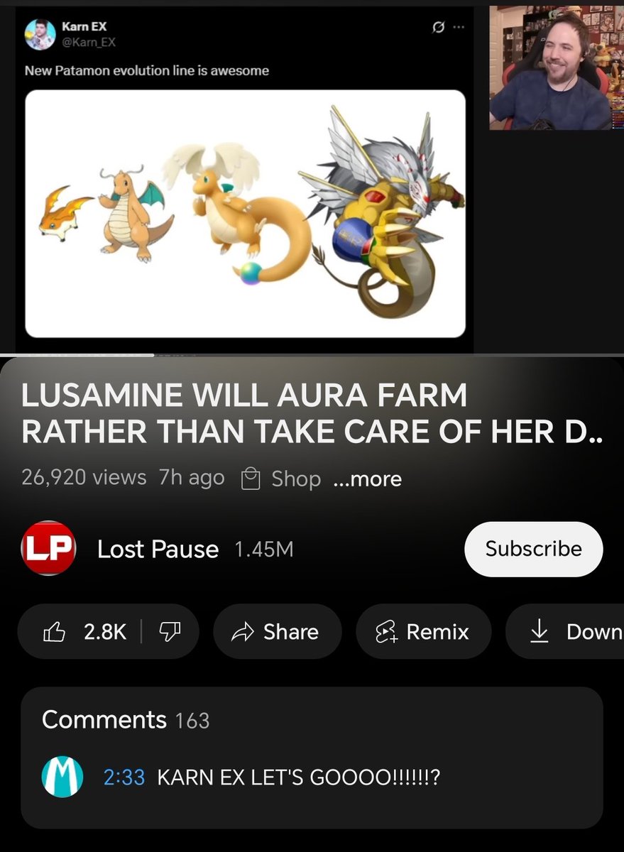 JustAnEmushman2's tweet image. Yo, Karn! (@Karn_EX), I found you on a Lost Pause Pokémon memes video let's goooo