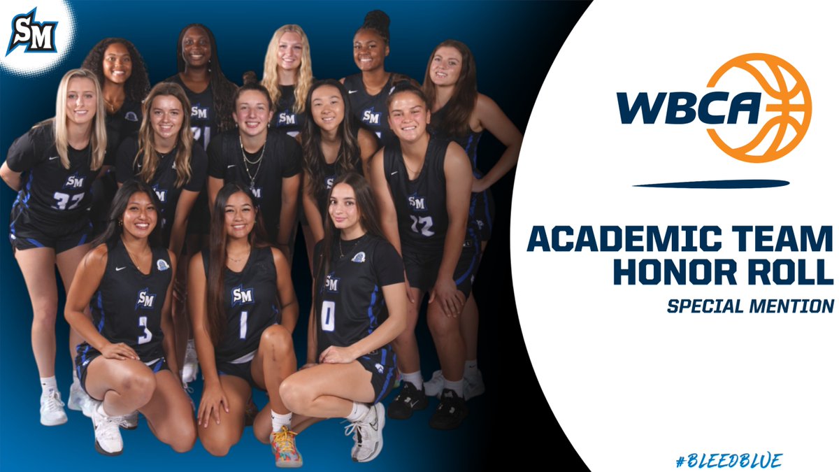 Proud to be named a WBCA Academic Top 25 Special Mention! 
#BleedBlue 
📰 csusmcougars.com/news/2025/7/24…