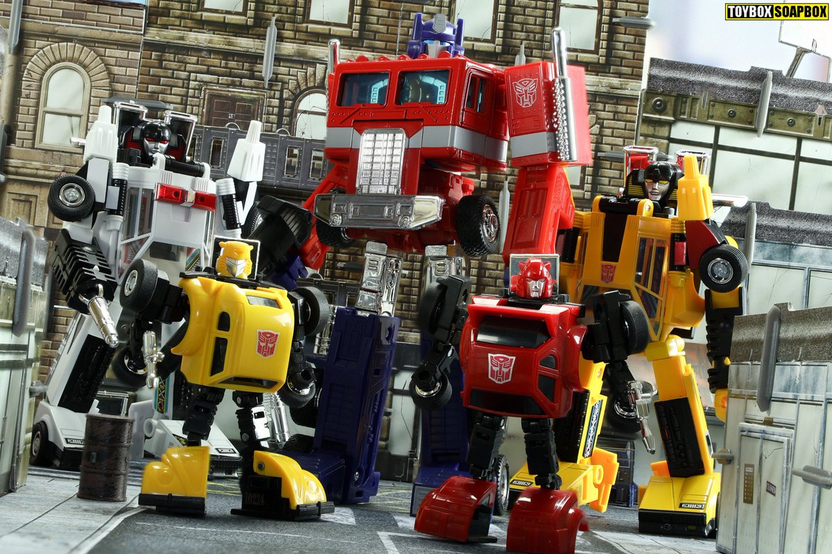 "Autobots! You know the drill..."