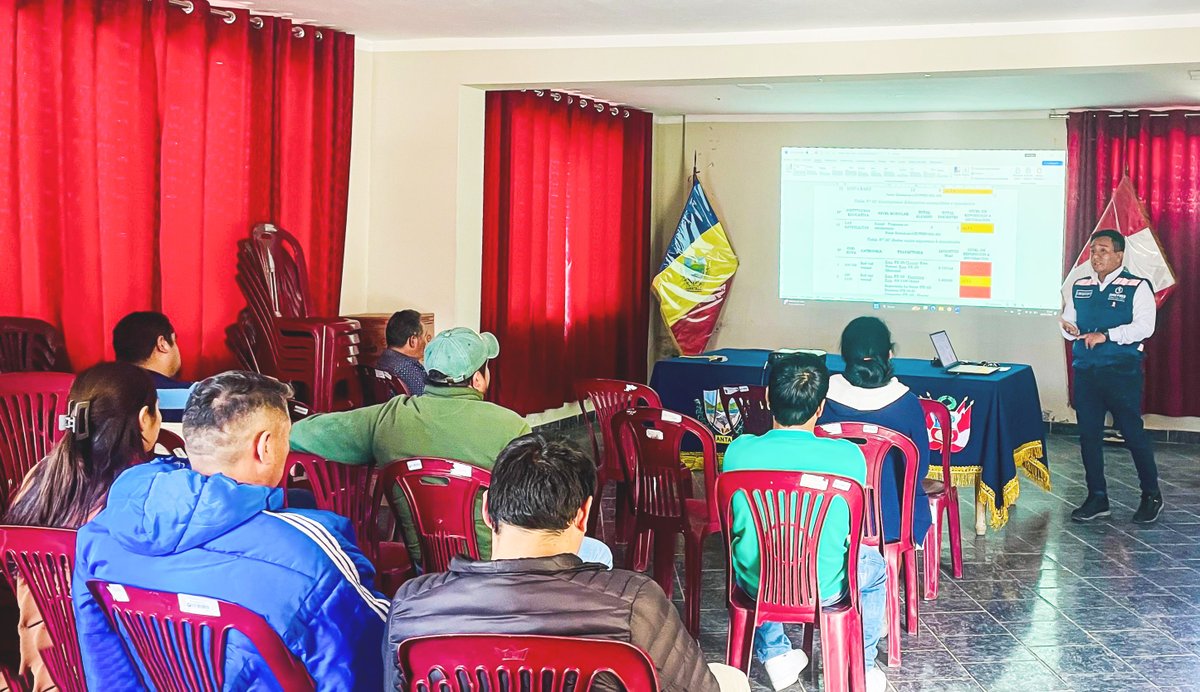 CENEPRED's tweet image. 📍Áncash | Con asistencia técnica del #Cenepred, la Municipalidad Distrital de Anta, provincia de Carhuaz, culminó la Fase de Diagnóstico de su PPRRD e inicia la fase 3 de Formulación, fortaleciendo su planificación ante desastres.

📝Lea la nota 👉 gob.pe/n/1214374