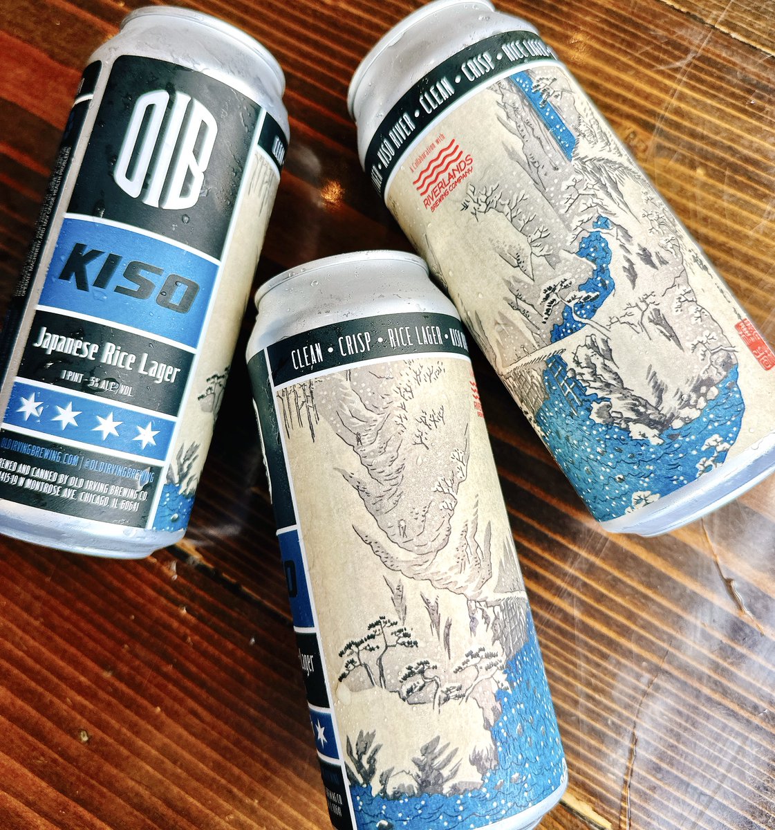 Old Irving Brewing Co. (@oldirvingbeer) on Twitter photo KISO, named after a river in Japan, is our first Japanese Rice Lager and a collab w/ our good friends <a href="/RiverlandsBrew/">Riverlands Brewing Company</a>. Rice Lagers are brewed w/ a significant amount rice for extra crispness & dry finish. Pairs great w/ wood-fire smoked meats & is an easy-drinking summer crusher. KISO, named after a river in Japan, is our first Japanese Rice Lager and a collab w/ our good friends <a href="/RiverlandsBrew/">Riverlands Brewing Company</a>. Rice Lagers are brewed w/ a significant amount rice for extra crispness & dry finish. Pairs great w/ wood-fire smoked meats & is an easy-drinking summer crusher.