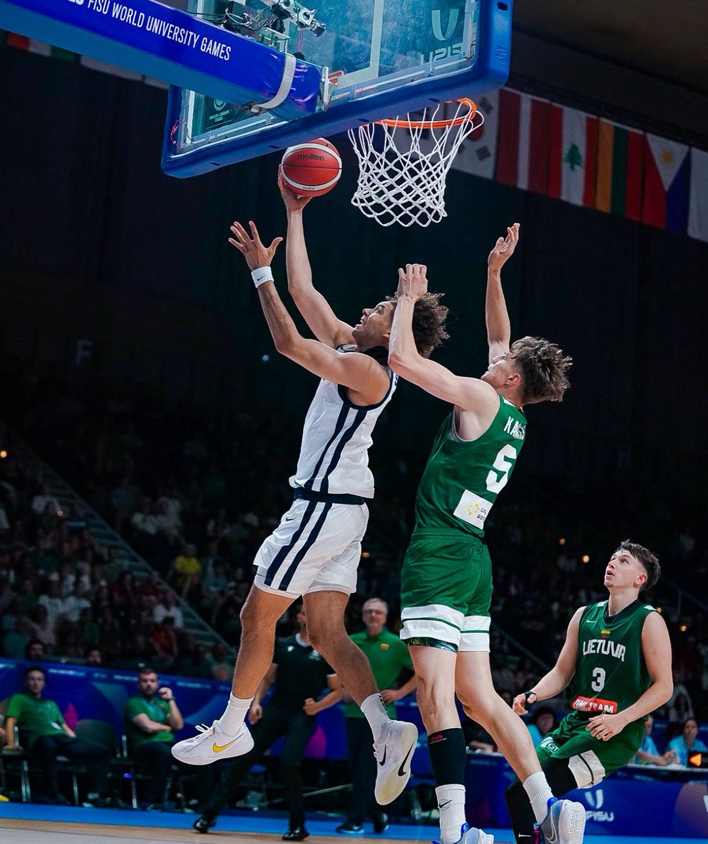 GrayGrundhoefer's tweet image. I loved the Dan Skillings pick up more than most when it happened and feel even better about it during this tournament.
The athleticism, versatility, and proven ability to score at a high level has been on full display in Germany. #SicEm