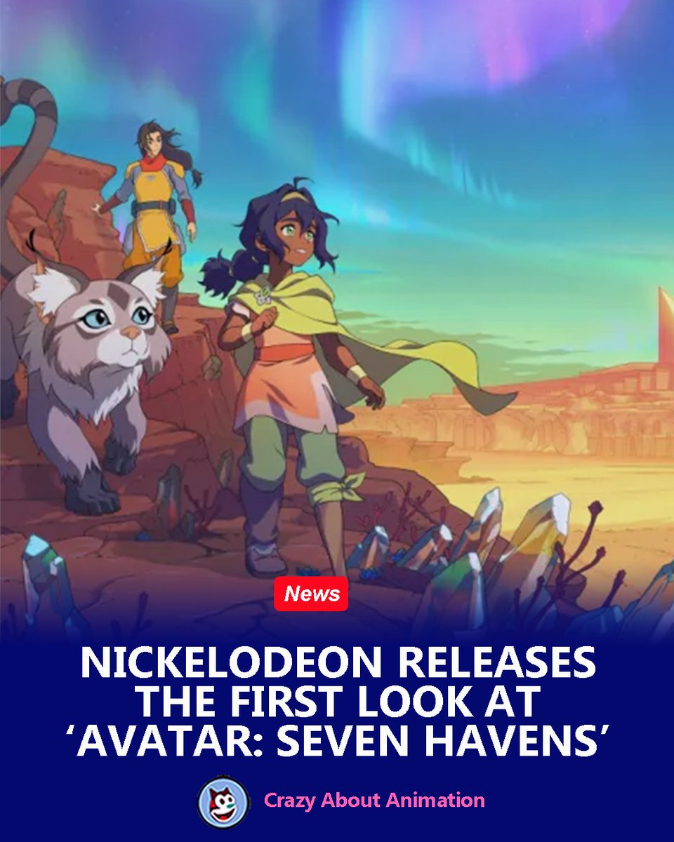 crazybanimation's tweet image. The first look at 'Avatar: Seven Havens,' the sequel series to 'Avatar: The Last Airbender' and 'The Legend of Korra,' was released at San Diego Comic Con, where 'Avatar' is celebrating its 20th anniversary.