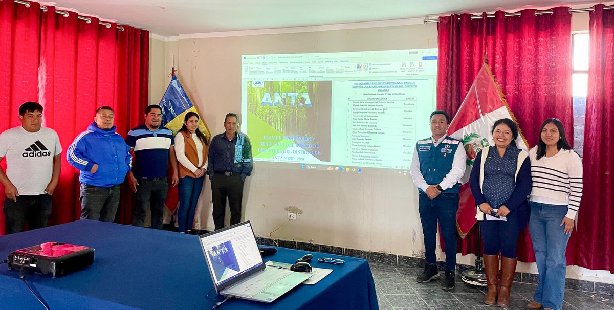 CENEPRED's tweet image. 📍Áncash | Con asistencia técnica del #Cenepred, la Municipalidad Distrital de Anta, provincia de Carhuaz, culminó la Fase de Diagnóstico de su PPRRD e inicia la fase 3 de Formulación, fortaleciendo su planificación ante desastres.

📝Lea la nota 👉 gob.pe/n/1214374