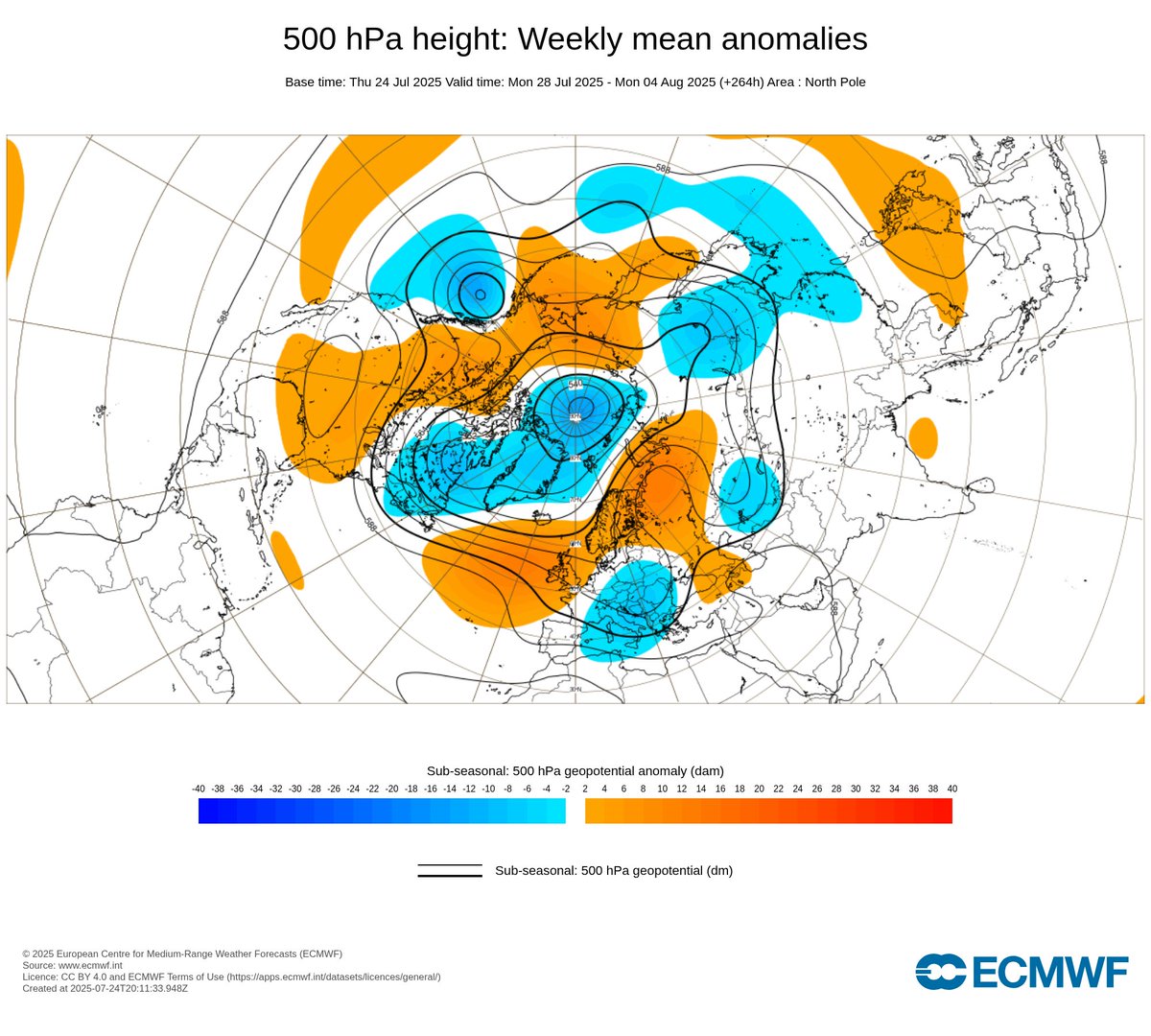 Superchri90's tweet image. Next week with a strong negative temperature anomaly, up to 6°C below average, crazy for July!