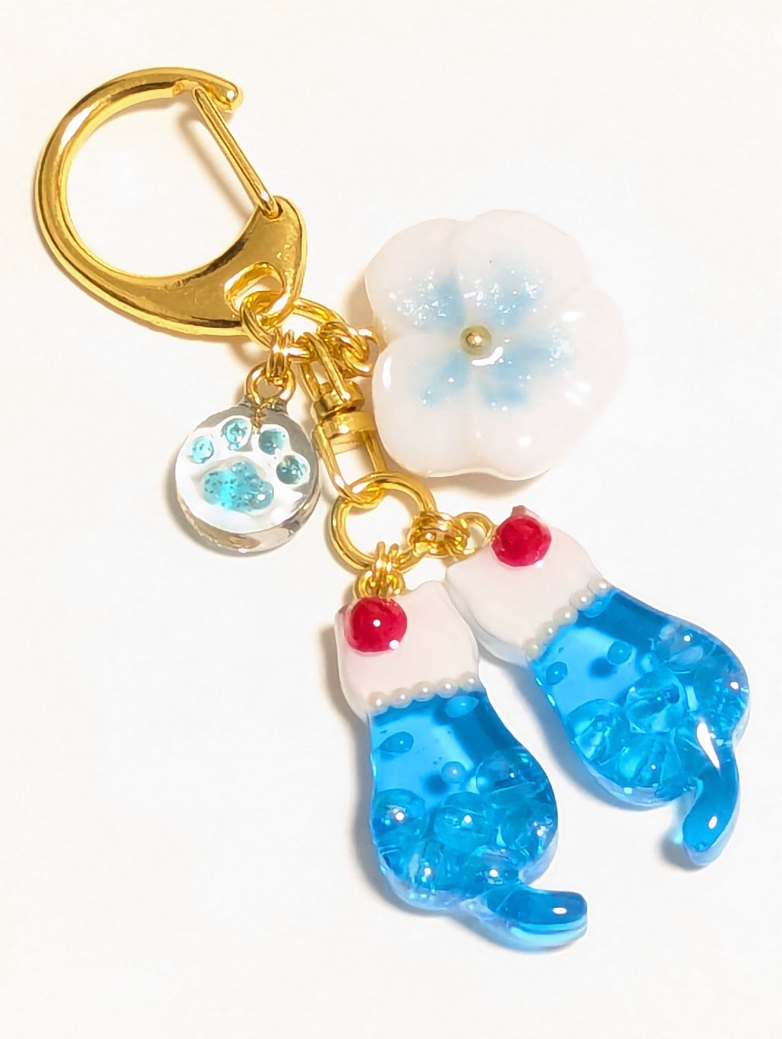 にゃんこメロンクリームソーダチャーム フェイクスイーツ 猫 キーホルダー レジン にゃんこメロンクリームソーダチャーム フェイクスイーツ 猫