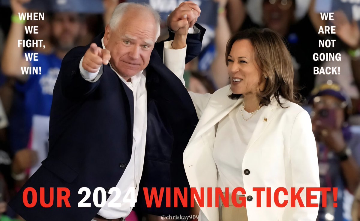 chriskay909's tweet photo. @Resisting313392 I am a #ProudDemocrat. I voted for the former Vice President @kamalaharris and Governor @Tim_Walz on Nov 5th.
ππβπ»πΊπΈπ #HarrisWalz2024Β
#KAMALA2028 #Freedom2028 #VoteDem2026 https://t.co/1dZgbAJZll