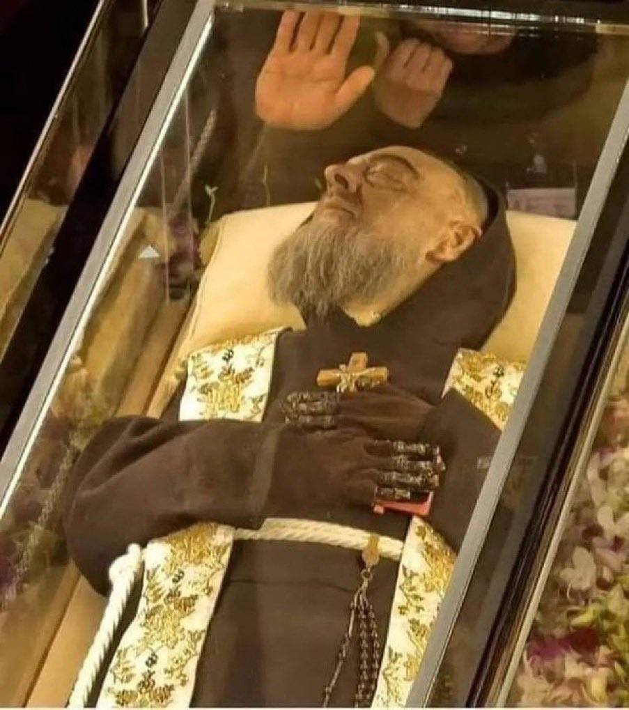 Haré más ruido cuando esté muerto que cuando estoy vivo …..PADRE PIO