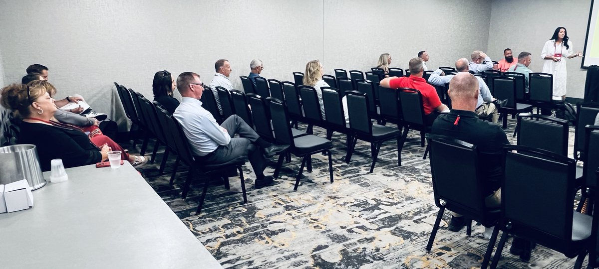 The third round of Select-a-Sessions are off an running. There's nearly 60 different sessions today, led by Nebraska school leaders and professionals in a variety of fields! #NCSAAdmin25