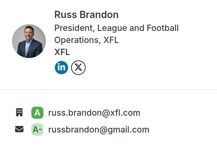 USFLExpert's tweet image. Stallion fans- let the CEO of the UFL know how you feel about the Stallion's possible departure