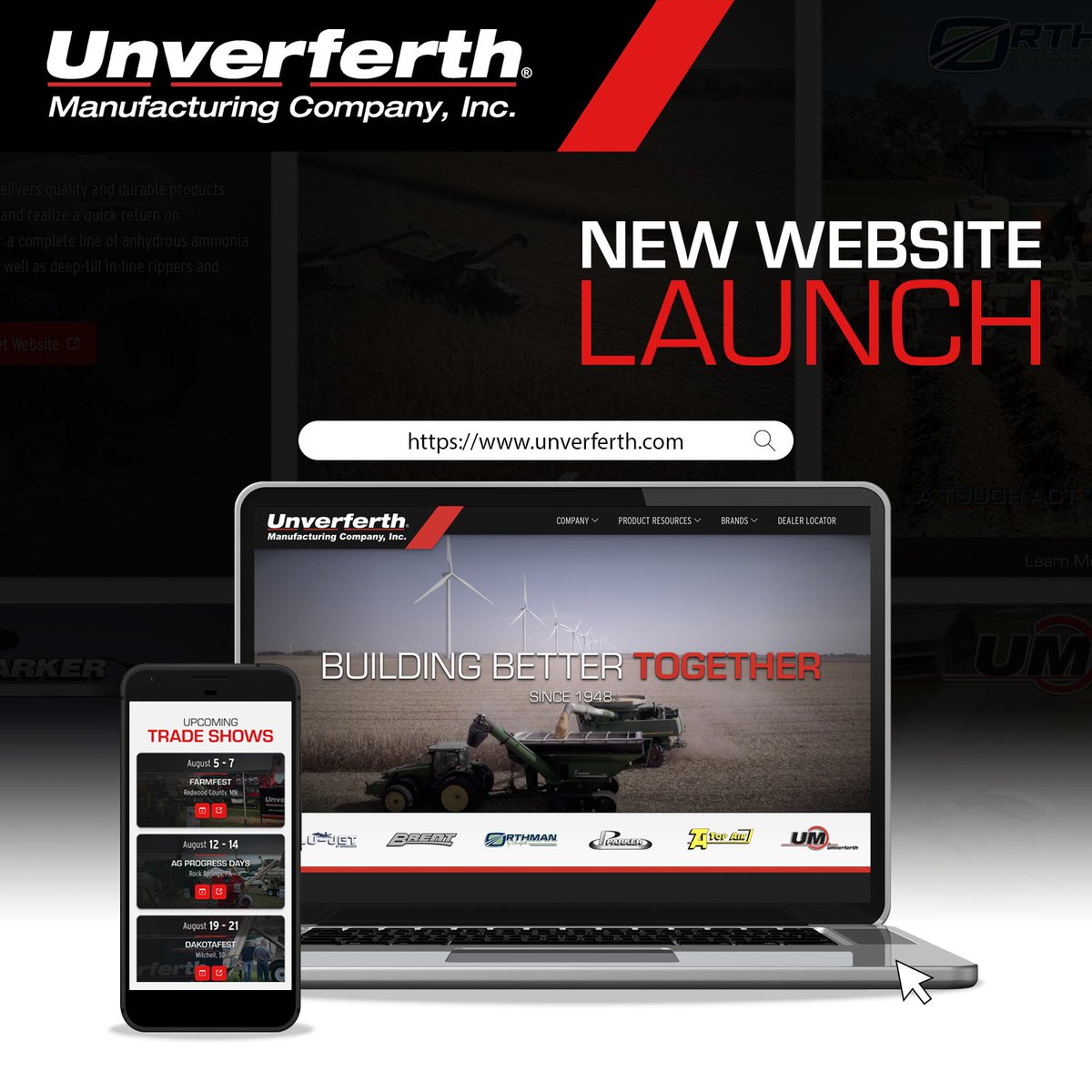 UnverferthMfg's tweet image. We hit refresh – visit our new & improved corporate website.
🔗 unverferth.com