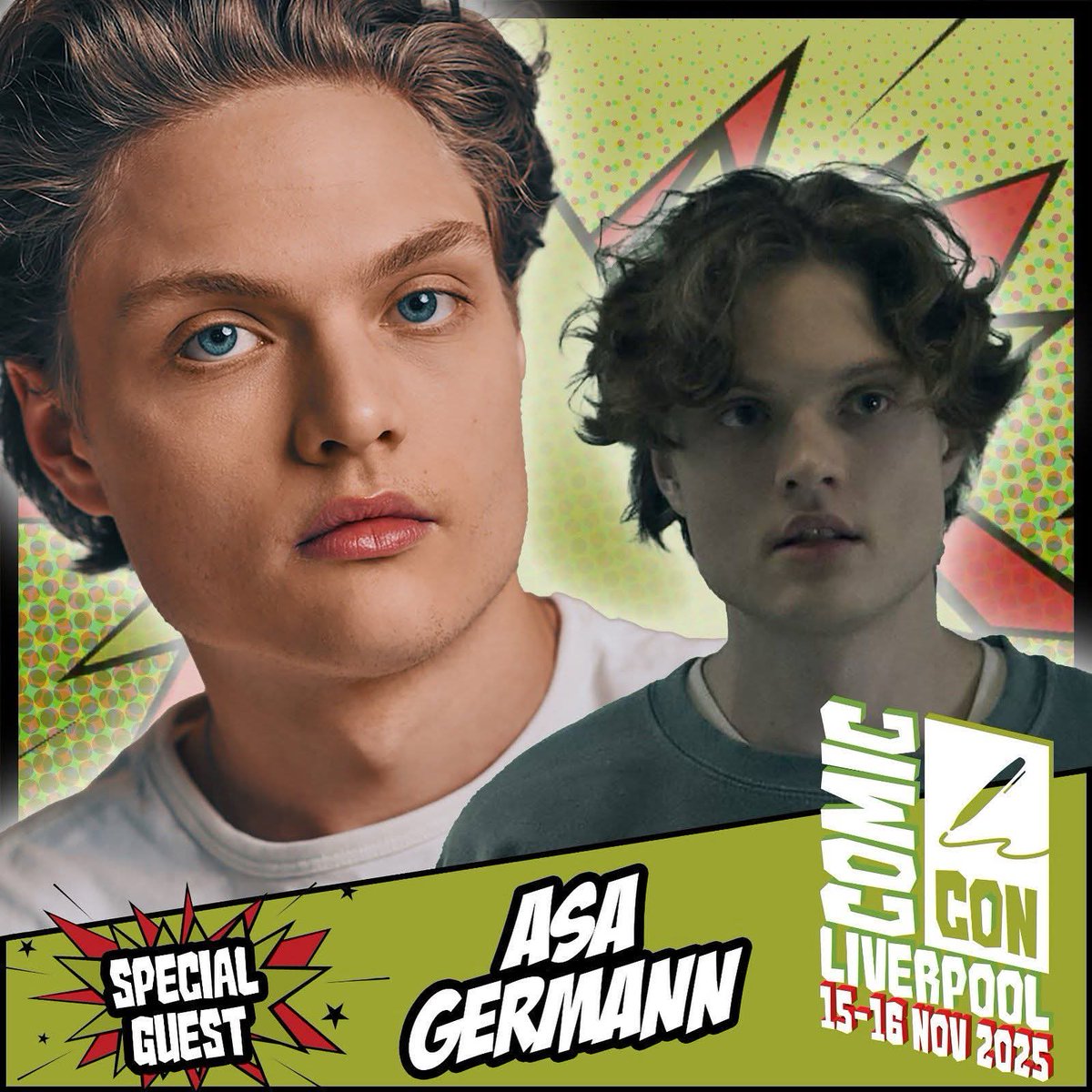 EuroConNet's tweet image. GUEST ANNOUNCEMENT
#ComicConLiverpool #monopolyevents
#AsaGermann
15 - 16 November, 2025
Liverpool, UK
comicconventionliverpool.co.uk
@comconliverpool