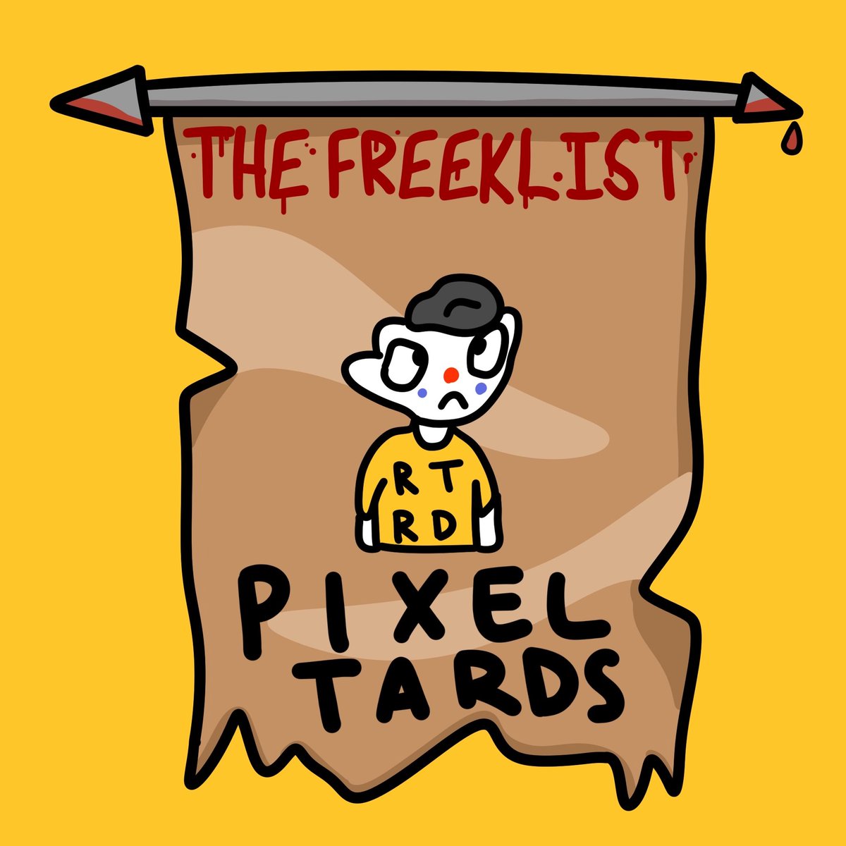 freeksclub's tweet photo. lets freeking go. Pixel Tards by @lov3is_grey is on the whitelist.
probably the most degen art on sonic so far, lets get $RTRD-ed. https://t.co/6C25yHbxQN